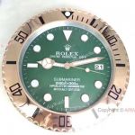 NEW UPGRADED Rolex Submariner w cyclops Wall Clock - Rose Gold Bezel_th.jpg